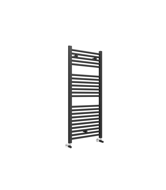facula Radiador Toallero Recto DE Agua Ocean Antracita 1110x500mm - 450mm Entre Ejes (no eléctrico)
