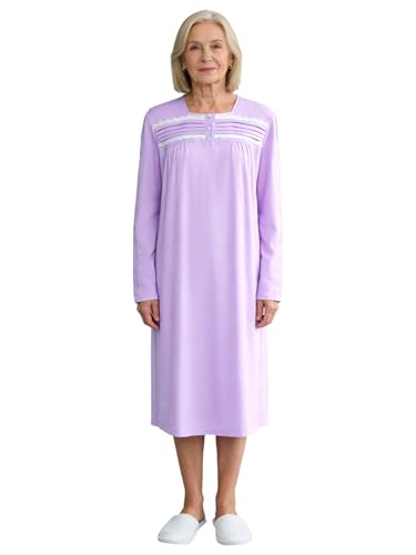 Robe d'hôpital femme vêtements détente patients âgés inhzoy adaptatif