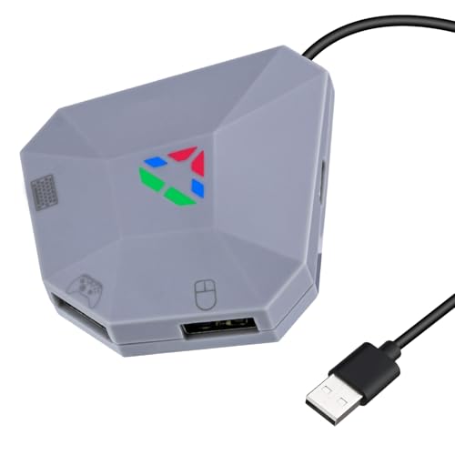 Wigearss Adapter Maus Tastatur Konverter f&uuml;r Nintendo Switch, PS4, PS3, Xbox Series X/S, Xbox One, Xbox One X/S