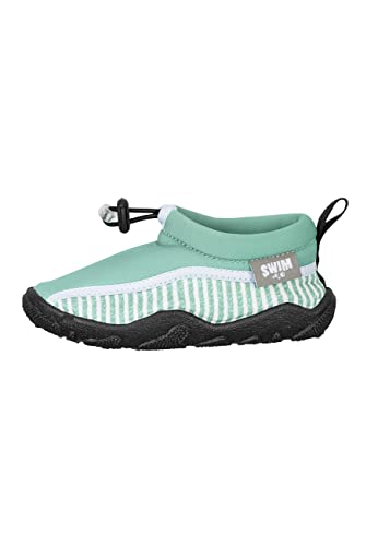 Baby Boy Shark Aqua Moccasin Sole3