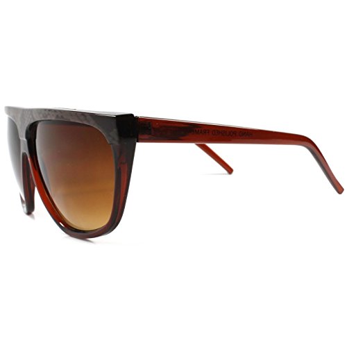 Vintage Style Snake Skin Pattern Mens Womens Flat Top Fashion Sunglasses