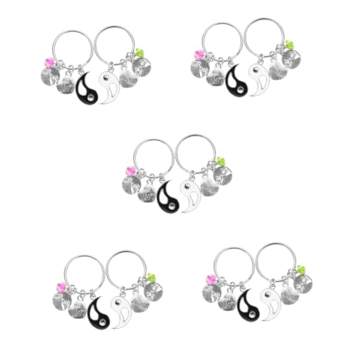 Porte-clés pendentif maman cadeau d'amour en alliage brillant