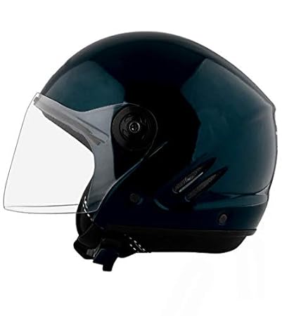 PLAYERS Track with Strap ISI Marked Open-Face Men & Women Scooty & Bike Riding Unbreakable Motorbike Helmet