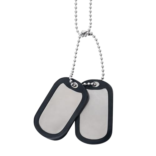 Rothco Dog Tag Silencers Noise-Reducing Rubber Silencers for Quiet Comfortable Wear 2-Pack