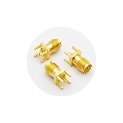 20 Piezas Conector SMA Hembra para PCB 50 Ohm miniatura 5