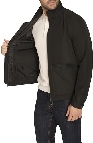 Image of Cole Haan Men's Long Sleeve Self Packable Windbreaker