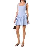 WEWOREWHAT Women's Corset Peplum Mini Dress
