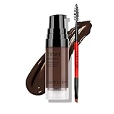 SACE LADY 3D Eyebrow Gel Long Lasting 24 Hours Waterproof Smudge-proof Brow Cream Makeup Kit (02 DARK BROWN, 0.2Fl Oz)