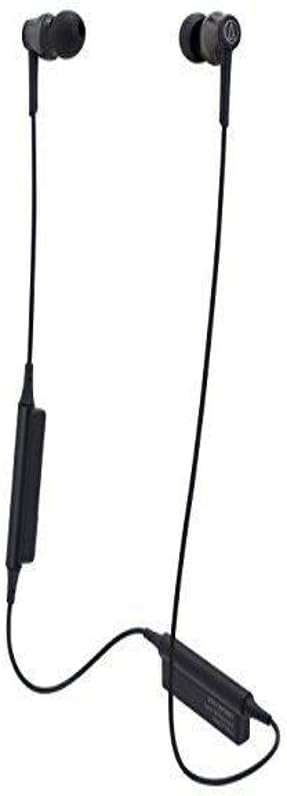 Audio-Technica ATH-CKR35BTBL Sound Reality tooth Wireless in-Ear Headphones with in-Line Mic & Control, Blue