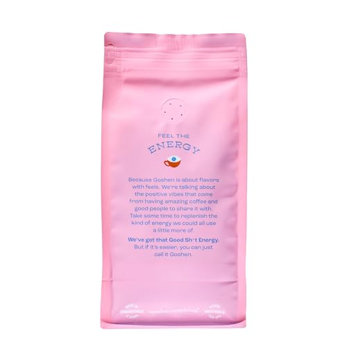Image of Goshen Coffee Roasters Whole Bean Bright Eyed Breakfast Blend | Light Roast, Brewed or Espresso | Award-Winning - Natural and Washed | Vibrant, Almond, Brown Sugar Flavors | 5 lb Bag