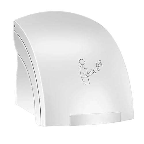 Secador de manos de pared para baños públicos con selector de aire caliente y sensor automático