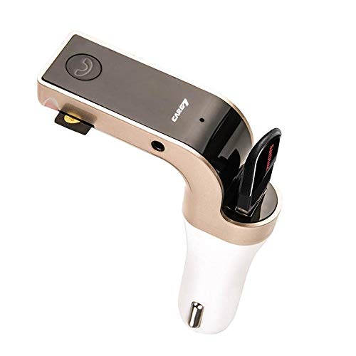 All Vehicales Wireless Bluetooth Car Kit FM Transmitter Handsfree USB TF MP3 Player AUX Port Charger