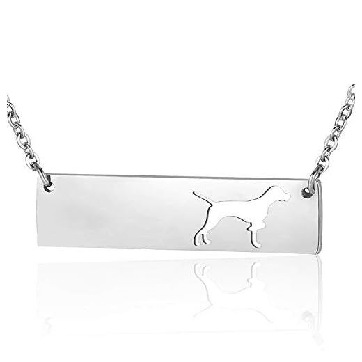ENSIANTH Dog Lover Gift Necklace for Dog Owner - German Shorthaired Pointer
