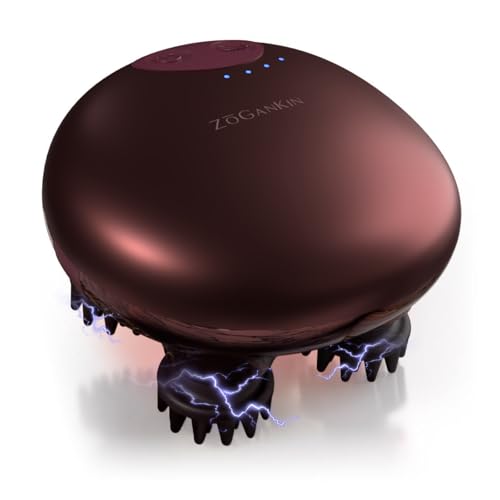 スカルプ EMS ヘッドスパ 頭皮マッサージ 電動頭皮ブラシ LED搭載 リフトケア 頭皮ケア