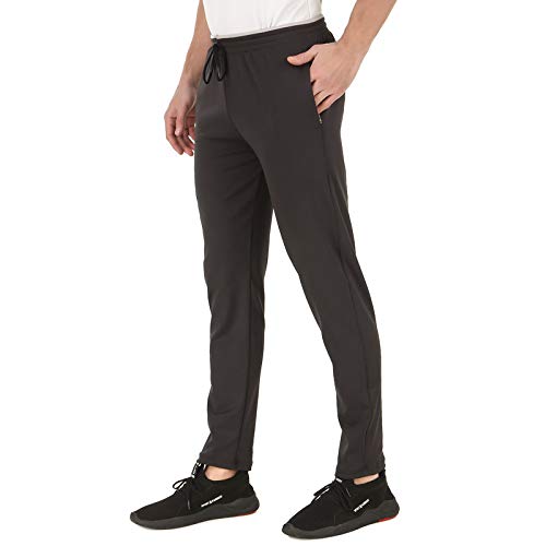 Cynak Men's Slim Track Pants (1402DG 1402BLK=L_Multicolor_L) Amazon