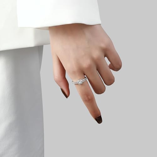 Image of SALTY Anti Tarnish Finger Ring for Women | Adjustable Fancy Jewellery Design | Fashion Accessories for Girls | Minimal Jewelry | Gift for Diwali, Christmas, Marriage, Birthday