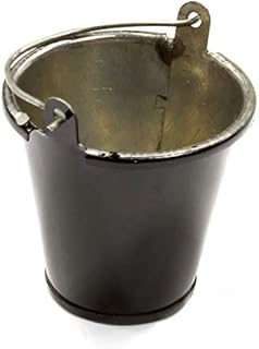 Integy RC Model C25563BLACK Realistic 1/10 Scale Small Size Metal Bucket for Off-Road Crawling