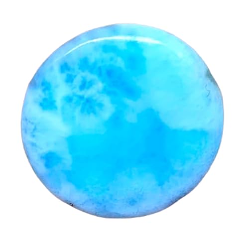 Gemme Larimar de qualité supérieure 18mm pour joaillerie fine