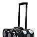 Rockland Fashion Softside Upright Luggage Set, Expandable, New Black Dot, 2-Piece (14/19)