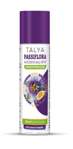 Talya Passiflora Mucizevi Saç Sütü 200 ml - Dökülme Karşıtı - Sağlıklı Saç Uzatma Etkili - Durulanmayan Saç Bakım Sütü - Kolay Tarama, Dolgunluk, Yumuşaklık - Bakımlı Saçlar - Tüm Saç Tiplerine Uygun