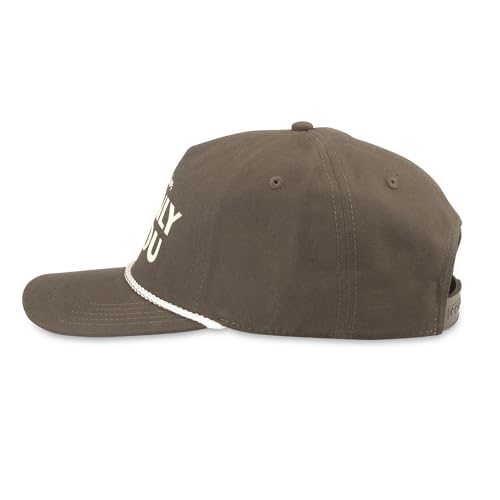 Image of AMERICAN NEEDLE Smokey The Bear Patch Unisex Adjustable Snapback Baseball Hat