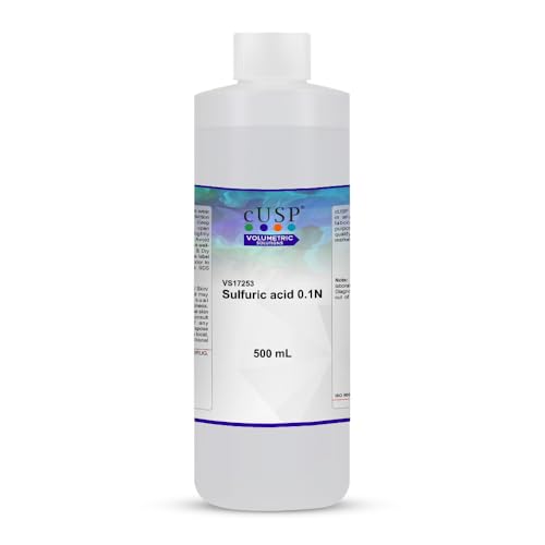 Lab-Grade Sulfuric Acid 0.100N – Reliable & Ready-to-Use Solution for Science & Industry (500mL)