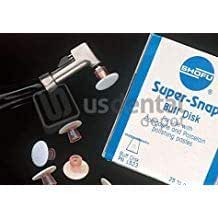 Super Snap Buff Disks 25pk Refill Synthetic Velvet Fine Grit | INDIA