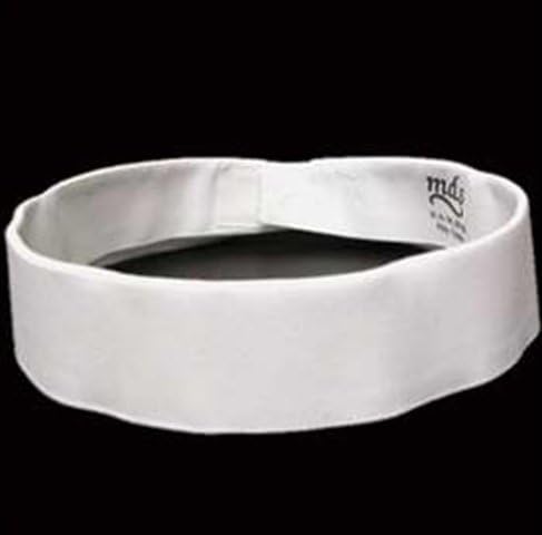 Mds Intercontinental 32987 Clerical Fabric Neckband Collar 17.5 in White