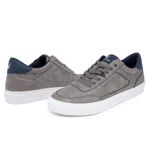 Image of Nautica Men's Casual Shoe, Classic Lace-Up Low Top Loafer, Fashion Sneaker - in Medium & Wide Width Sizes