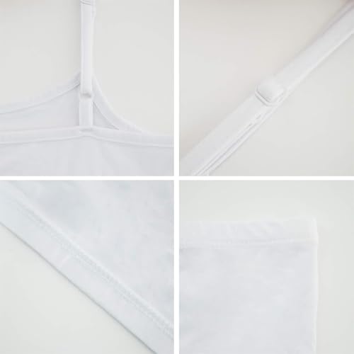 Image of NEWITIN 4 Pack Spaghetti Strap Camisole Top Adjustable Strap Tank Top for Women