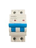 Interruttore combinato DC (Magnetotermico + Differenziale) Residenziale 1P, 2P, 4P. (2P 50A)