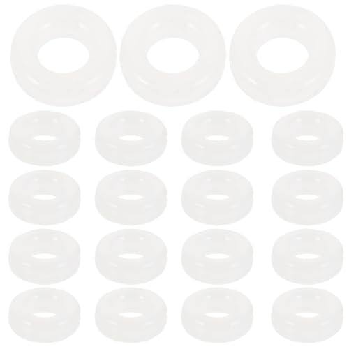 Garneck 10 Pairs Silicone Glasses Tightener Eyeglass Temple Hinge Tighteners -slip Eyewear Retainers For Spectacle Sunglasses Round Comfort Fixing Sleeve