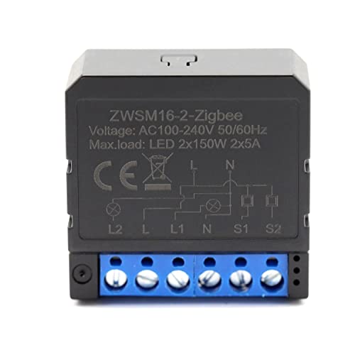 Oxyversa 2-Gang Smart Zigbee Switch main view