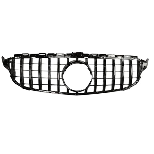 Calandre voiture Classe C W205 C200 C250 C300 : grille de remplacement style GT 2015-2018