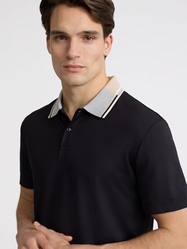 EXPRESS Men’s Everyday Performance Polo – Short Sleeve Color-Block Collar, Quick-Dry Stretch2