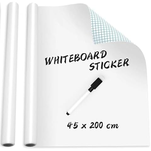 Yoolly Chalkboard Paper Roll with Marker Cover