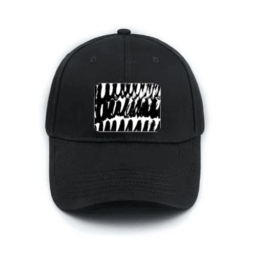 Casquette de baseball classique ajustable texture incurvée Art déco pour adulte