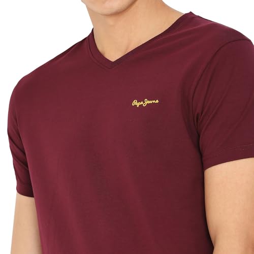 Image of Pepe Jeans Men's Cotton Slim Fit T-Shirt