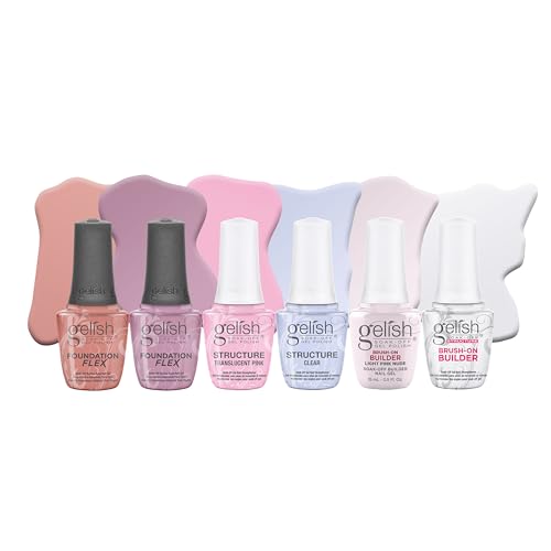 Gelish 6-Piece Strength Staples Bundle – Strengthen, Shape & Protect