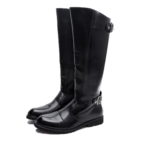 Bottes d'équitation longues homme pour marche en forêt et équitation