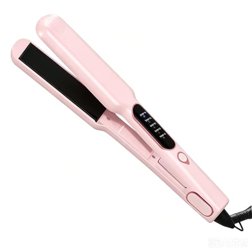 Plancha de Pelo con Temperatura Regulable y Diseño Portátil miniatura 1