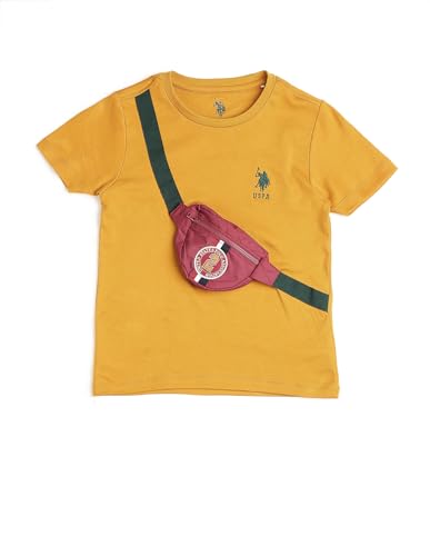 Image of Regular fit Cotton Solid Short Sleeves Crew Neck T-Shirts