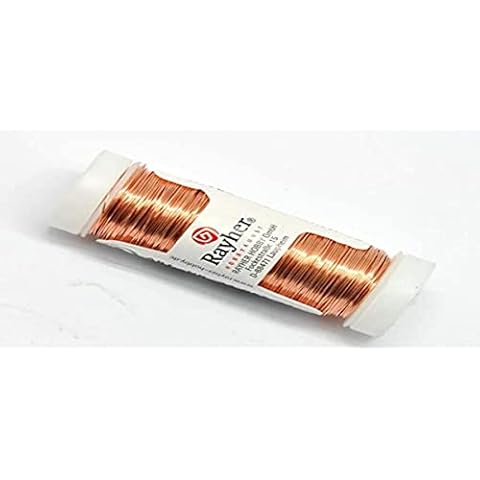 Rayher 2405524 Schmuck-Häkeldraht, kupfer, 0,30 mm ø Cover