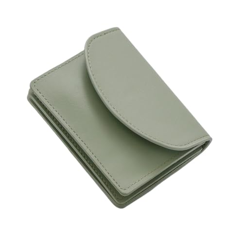 �A�V�����e�B�W�� Short Card Case Small Magnetic Buckle Coin Purse(Green)