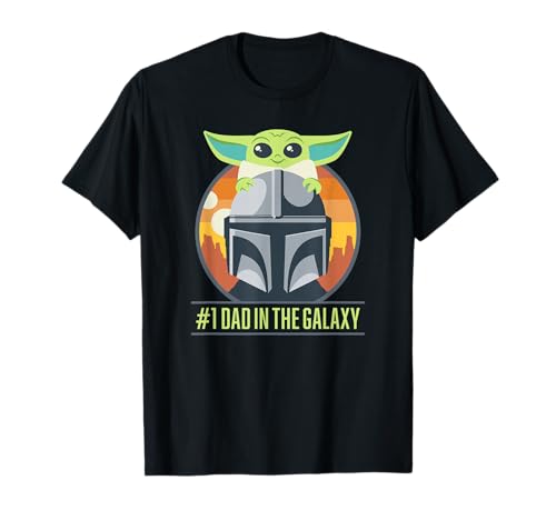 Star Wars: The Mandalorian Día del Padre Number One Dad Camiseta
