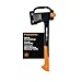Fiskars X11 Splitting Axe Hatchet, 17' Tree Branch Cutter and Wood Axe for Small Logs with Shock-Absorbing Handle