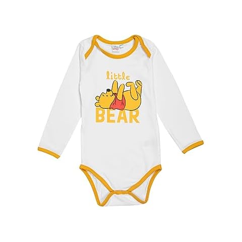 Disney Winnie the Pooh Baby Bodysuit Long Sleeve Cover