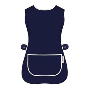 LINEN CLOSET Womens Tabards with Pockets for Men Ladies Cleaning Catering Chef Kitchen Aprons Unisex Hygea Tabard Apron Work Tabards