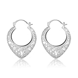 Pendientes de aro de oro para mujer, chapados en oro de 14 quilates, aretes de aro gruesos de oro amarillo, aros medianos, regalo de joyería de moda., big, Latón, Sin piedra preciosa