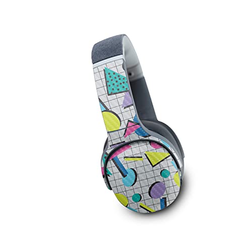 Image of MightySkins Carbon Fiber Skin Compatible with Skullcandy Crusher Evo Wireless - Awesome 80s | Protective, Durable Textured Carbon Fiber Finish | Easy to Apply | Made in The USA